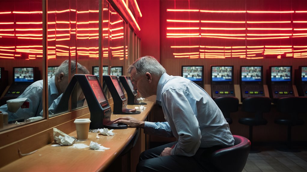 gamblers pursue lost money